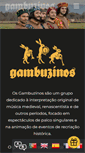 Mobile Screenshot of gambuzinos.com